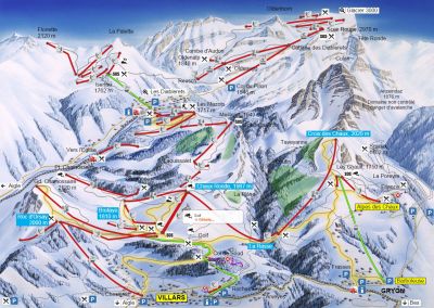 Villars Gryon Les Diablerets Glacier 3000